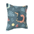 thumbnail image 2 of Bingfone Decorative Pillow Covers 16"X16" Watermelons Dachshunds Couch Pillow Cases Modern Farmhouse Covers For Couch Sofa Bed, 2 of 9