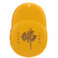 thumbnail image 2 of Reproductor de Buda Mini portátil amarillo para colgar en el cuello, reproductor budista de música con cordón, Cable USB para meditación de regalo, 2 of 5