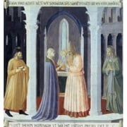 The Story of the Life of Christ Presentation in the Temple Fra Giovanni da F Angelico 1387-1455 Italian Museo di Poster Print