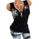 thumbnail image 3 of Camiseta Y2K con cuello en V para mujer, blusa informal sin mangas, color negro y rojo, ropa Harajuku de verano, 3 of 4