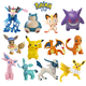 thumbnail image 2 of Nuevas figuras de acción de la película de dibujos animados de Pokémon, Gengar, Pikachu, Eevee, mascota dragón, modelo de juguete, regalos de Navidad, compre al por mayor, 2 of 5