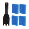 thumbnail image 3 of Juego de esponjas para limpiar parrillas, herramienta de limpieza resistente al calor, ahorra y reutilizable., 3 of 7
