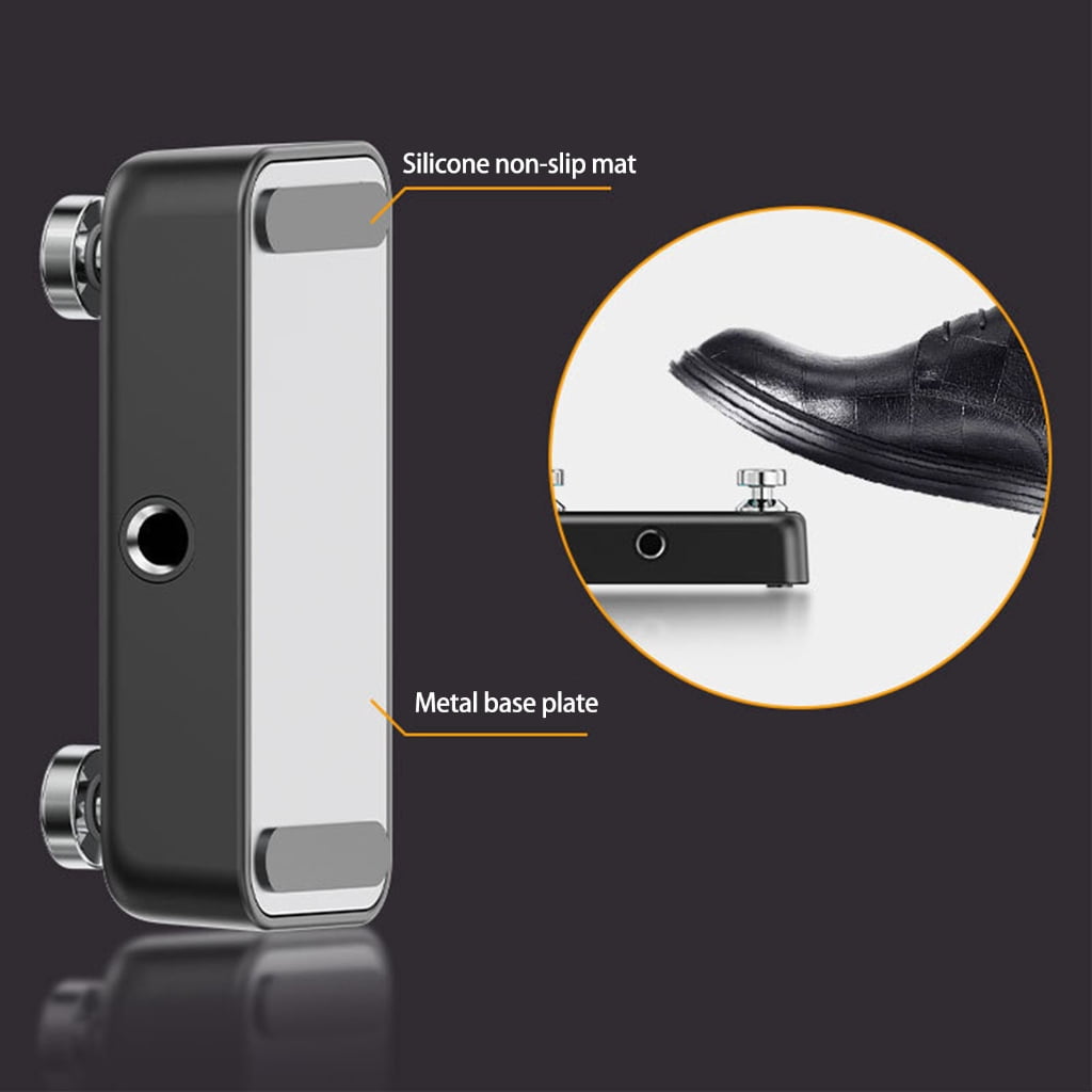 Precisions Control Double Foot Pedal Foot Controller Footswitch Pedal Instants Switches Board for Guitar Effect Pedal
