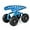 Blue, variant on Garden Cart with Seat, Gardening Rolling Stool Scooter with Wheels & Ergonomic Seat for Planting, Wheeled Outdoor Gardening Work Seat for Patio, Yard, Garden (Blue)