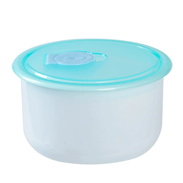 Refrigerator Storage Container, Food Storage Box with Lid for Cheese, Butter, Ginger, Garlic and Fruit, Small Airtight Fridge Organizer Bin for Kitchen, Picnic and Travel
