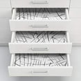 thumbnail image 6 of NuWallpaper Black Imprint Vinyl Peel And Stick Wallpaper, 216-in by 20.5-in, 30.75 sq. ft., 6 of 9