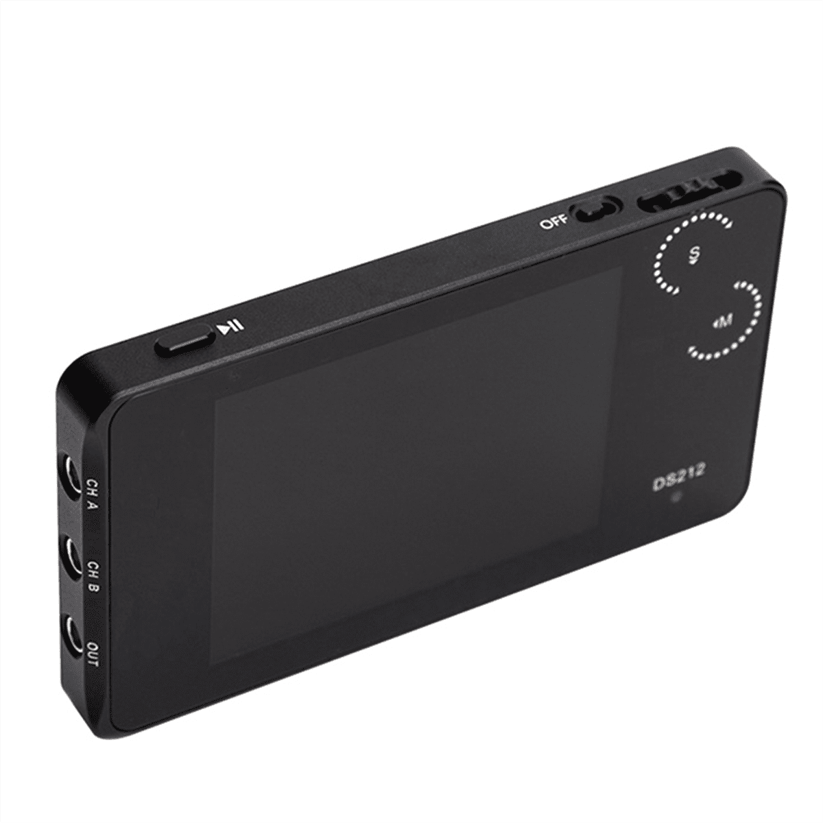 DS212 Digital Oscilloscope 2 Channels 10MSa/S Max Sampling Rate Mini Smart Handheld Osciloscopio for Car Repairing