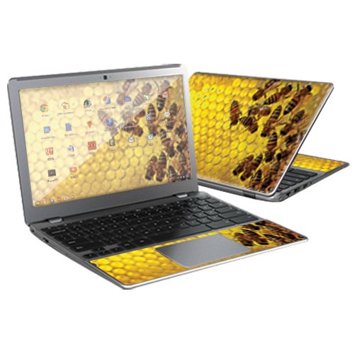 Mightyskins Skin Compatible With Samsung Series 5 550 Chromebook Wrap Sticker Skins Honey Walmart Com