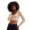 thumbnail image 3 of TriDri Womens Ribbed Seamless 3D Crop Top, 3 of 4