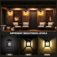 thumbnail image 4 of PURELY- 2Pack Led Solar Power Lights Pir Motionsensor Outdoor Garden Security Walllamp, 4 of 6