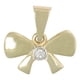 thumbnail image 1 of Medalla Láser de Oro 10k Imperial Jewelry Sagrado Corazón de Jesús 12 MM 0.5 Gramos, 1 of 3