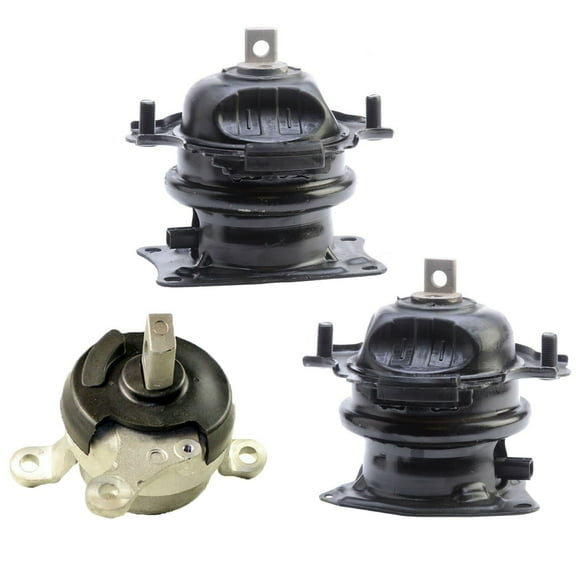 CF Advance Compatible with 2014-2021 Acura MDX Honda Passport Pilot Ridgeline 3.0L 3.5L Front and Rear and Right Hydraulic Engine Motor Mount Set 3PCS A65093 A45002 A45003