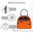 thumbnail image 4 of Easygdp Halloween With Black Bats Bolsa de Almuerzo Insulada Grande, Forro de Aluminio, Diseño Espacioso, a Prueba de Fugas, Ideal para Trabajo, Picnics, Viajes y Actividades al Aire Libre, 4 of 6
