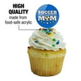thumbnail image 3 of Soccer Mom Mother Sports Cupcake Picks Toppers Decoration Set of 6, 3 of 6