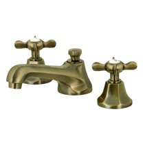 Kingston Brass KS4463BEX Essex 8" Widespread Bathroom Faucet, Antique Brass