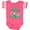 Football Pink and White, variant on My First Easter Bunny and Tractor Boys or Girls Baby Bodysuit