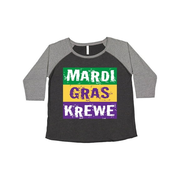 Inktastic Mardi Gras Krewe Parade Women's Plus Size T-Shirt