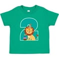 thumbnail image 3 of Inktastic 2nd Birthday Jungle Theme Boys or Girls Toddler T-Shirt, 3 of 5