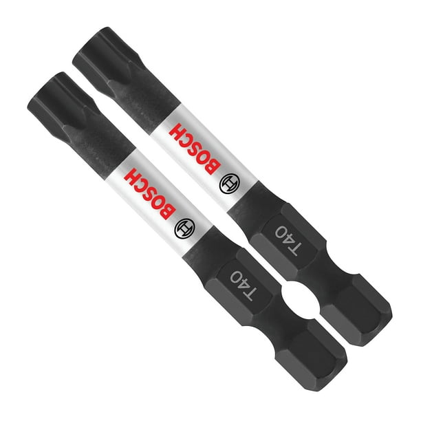 Brocas eléctricas para atornillar BOSCH ITT402B Torx #40, paquete de 10