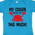 thumbnail image 4 of Inktastic My Cousin Loves Me Boys Boys or Girls Baby Bodysuit, 4 of 5