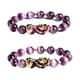 thumbnail image 3 of Sonducket de la suerte morada, fortuna y estilo con morada, de cuentas de piedra de obsidiana Feng Shui Ropa, zapatos y accesorios Miscelánea Púrpura a rojo, 3 of 6