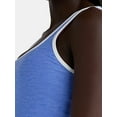 thumbnail image 4 of Athletic Works Women's and Women's Plus ButterCore Tipped Tank Bra, Sizes XS-4X, 4 of 5