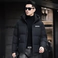thumbnail image 2 of Ropa de diseñador para hombre, chaqueta corta ligera de plumón de pato, chaqueta acolchada de lujo, abrigo frío para hombre para invierno, 2 of 5