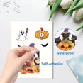 thumbnail image 3 of estilos de pegatinas para ventana de Halloween con forma de gato negro, calabaza, fantasma, murciélago, lápida, libro mágico, sombrero, cruz, PVC, autoadhesivas, para decoración de ventanas,, 3 of 8