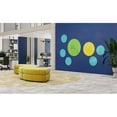 thumbnail image 2 of Ghent Coda Low Profile Circular Glass Dry Erase Board Magnetic Yellow 24in Dia, 2 of 3