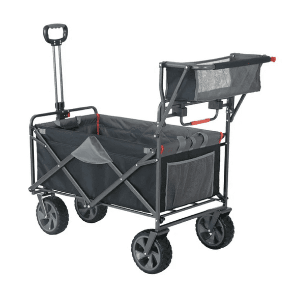 Macsports WPP-200 Foldable Portable Push-Pull Wagon Cart