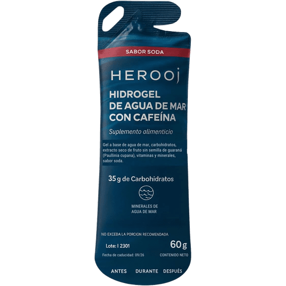 Herooj Hidrogel Sabor Soda (Pack 10 sticks) Suplemento Alimenticio