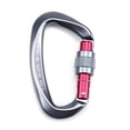 thumbnail image 1 of Amdohai Mousqueton avec Vis Verrouillable pour Portail 25 Kn Pinces Mousquetons Robustes pour Hamacs Camping Randonnée Backpacking, 1 of 7