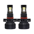 thumbnail image 1 of Mistaha RGB Bluetooth Controlled Car Fog Lights Compatible with iPhone and Android - 5202(5201 PS19W PS24W) Interface - Aviation Aluminum Alloy - 8000LM - IP68 Waterproof - 60W Power - 3pcs 5054, 1 of 6