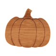 thumbnail image 2 of Tabla de cortar con forma de calabaza, multiusos, ideal para decoración de Halloween, servir aperitivos o como tabla para bodas y fiestas., 2 of 9