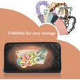 thumbnail image 5 of HZKAICUN Coffee Sleeves Reusable Coffee Cup Holder with Handle，Decorative Chain to Carry, PU Leather Cup Sleeve, Stylish Cold Drink Holder Portable Cup for Latte Tea Starbucks, 5 of 9