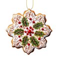 thumbnail image 1 of XWSHYW Adornos Colgantes Piezas de Árbol de Navidad Plano de Acrílico 2D Copo de Nieve Decoración Colgante Adorno Colgante, 1 of 6