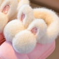 thumbnail image 4 of Gvdentm Slippers for Kids Girls Cute Slippers for Girls Boys Soft Fuzzy Slip-Ons House Shoes with Non-slip Sole, Lined Winter Shoes(Pink,3), 4 of 8