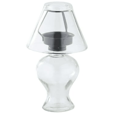 CC Home Furnishings Glass Lantern Candle Holder - 6" - Clear