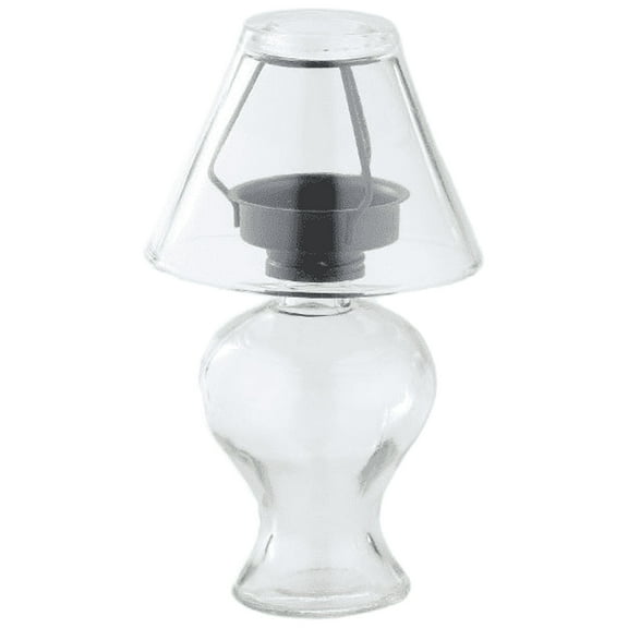CC Home Furnishings Glass Lantern Candle Holder - 6" - Clear