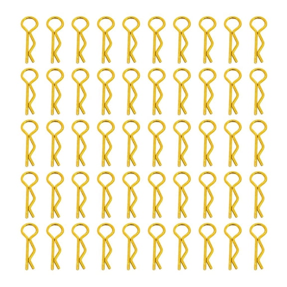 50pcs RC Body Universal for 1//16 Scale Car - gold