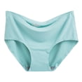 thumbnail image 1 of Calzoncillos hipster invisibles sin costuras de tiro medio para mujer L Azul Baoblaze bragas sin costuras mujeres, 1 of 3