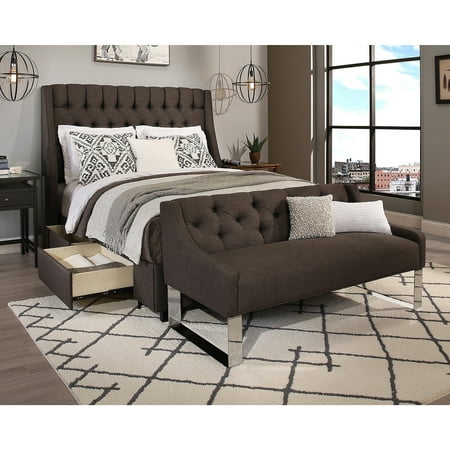 Rdh Republic Design House Cambridge Queen Size Grey Tufted Headboard Rdh Republic Design House Cambridge Queen Size Grey Tufted Headboard Storage Bed And
