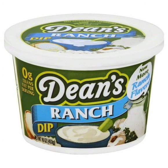 Dean's Ranch Dip, 16 oz Tub