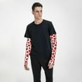 thumbnail image 4 of Bingfone Farmers Gardening Sleeves Sun Protection Arm Cooling Sleeves for Women Men with Thumb Hole - Cartoon Ladybug, 4 of 7