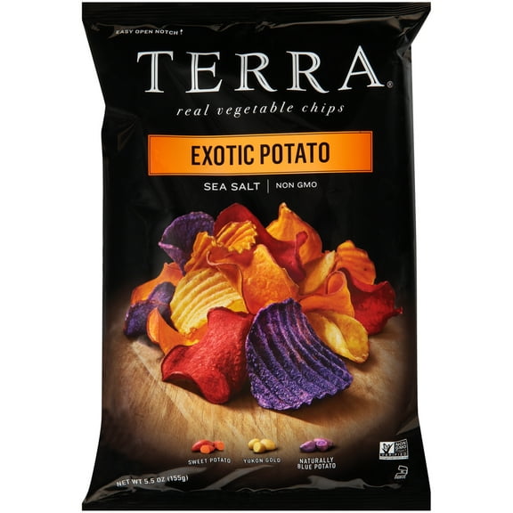 TERRA Sea Salt Exotic Potato Snack Chips, 5 oz