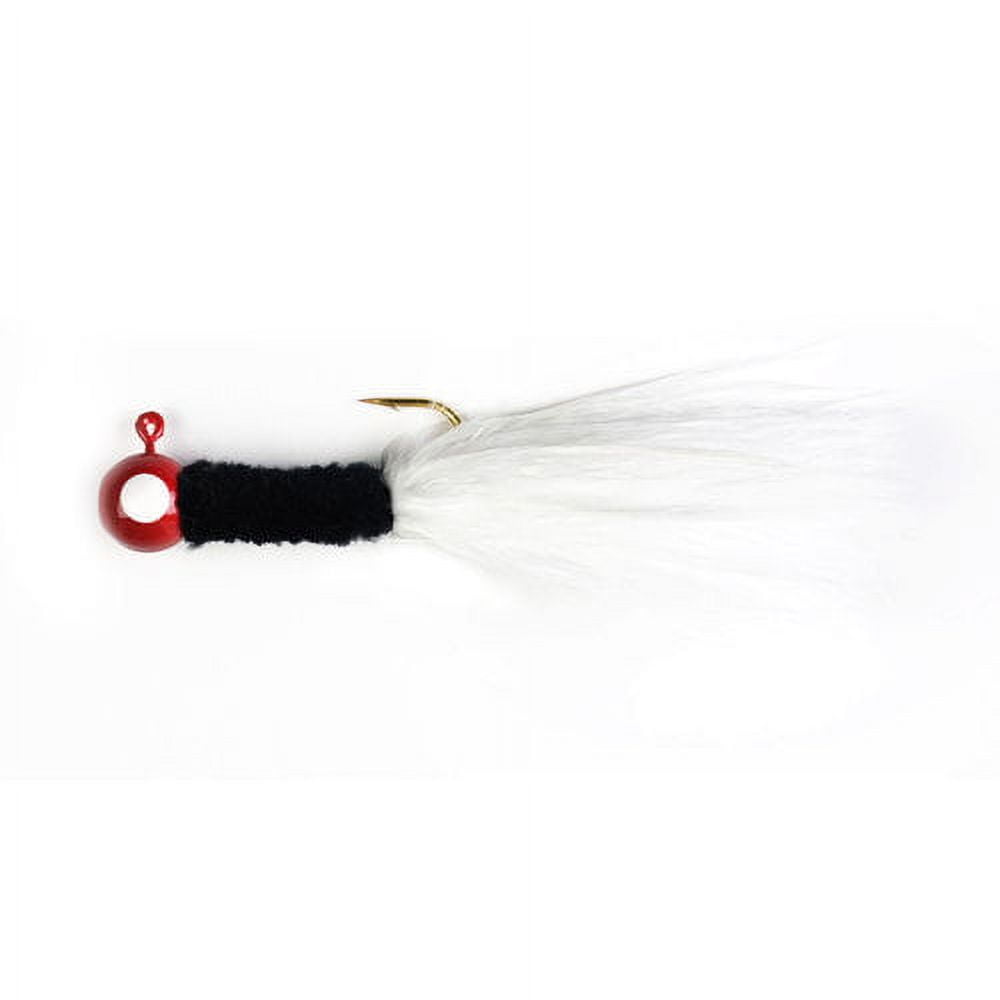 Johnson Beetle Bou Fishing Lure, White, 2 in