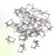 thumbnail image 2 of 40 colgantes de máquina de coser de plata, minidijes creativos de aleación, accesorios para hacer joyas, accesorios para pulseras (20 piezas en 1 juego), 2 of 6