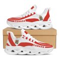 thumbnail image 1 of Zapatillas de baloncesto ligeras y transpirables con diseño del emblema nacional de Canadá y suela gruesa con hilo de tejer., 1 of 6