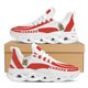 thumbnail image 1 of Zapatillas de baloncesto ligeras y transpirables con diseño del emblema nacional de Canadá y suela gruesa con hilo de tejer., 1 of 6