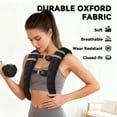 thumbnail image 4 of Soozier 11 lbs Weighted Vest, Weight Vest with adjustable Straps, 4 of 10